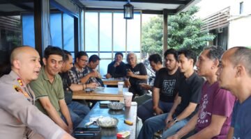 JJOS Ngobrol Santai dan Ngopi Bareng, Kapolres Priok Bersama Jurnalis