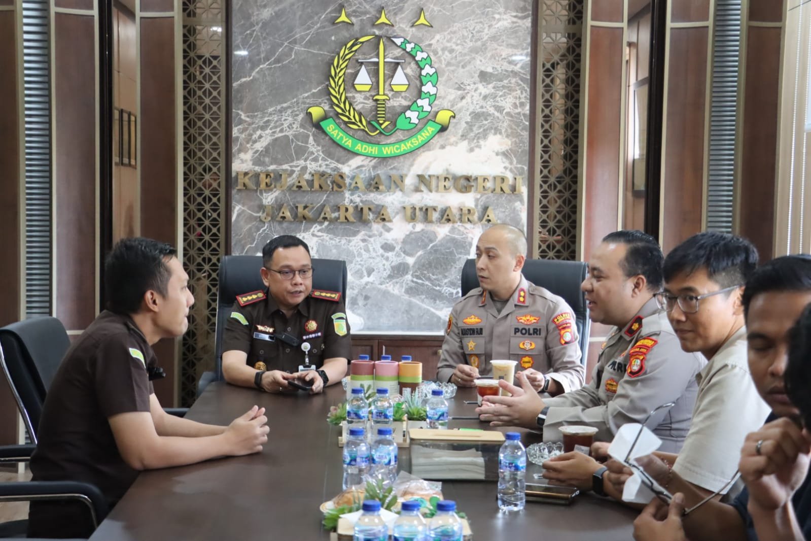 JJOS Perkuat Sinergi Penegakan Hukum, Kapolres Pelabuhan Tanjung Priok Jalin Silaturahmi dengan Kejaksaan Negeri Jakarta Utara