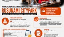 ILUSTRASI - Sudin Perumahan Jakbar mendesak PT RRAA segera serahkan pengelolaan Citypark, dan peringatkan ancaman pencabutan izin. (Foto: Suara Realitas).