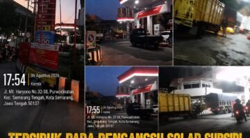 Terendus Dugaan Praktik Pengangsu Solar Subsidi di SPBU Bubakan Semarang, Aparat Didesak Bergerak