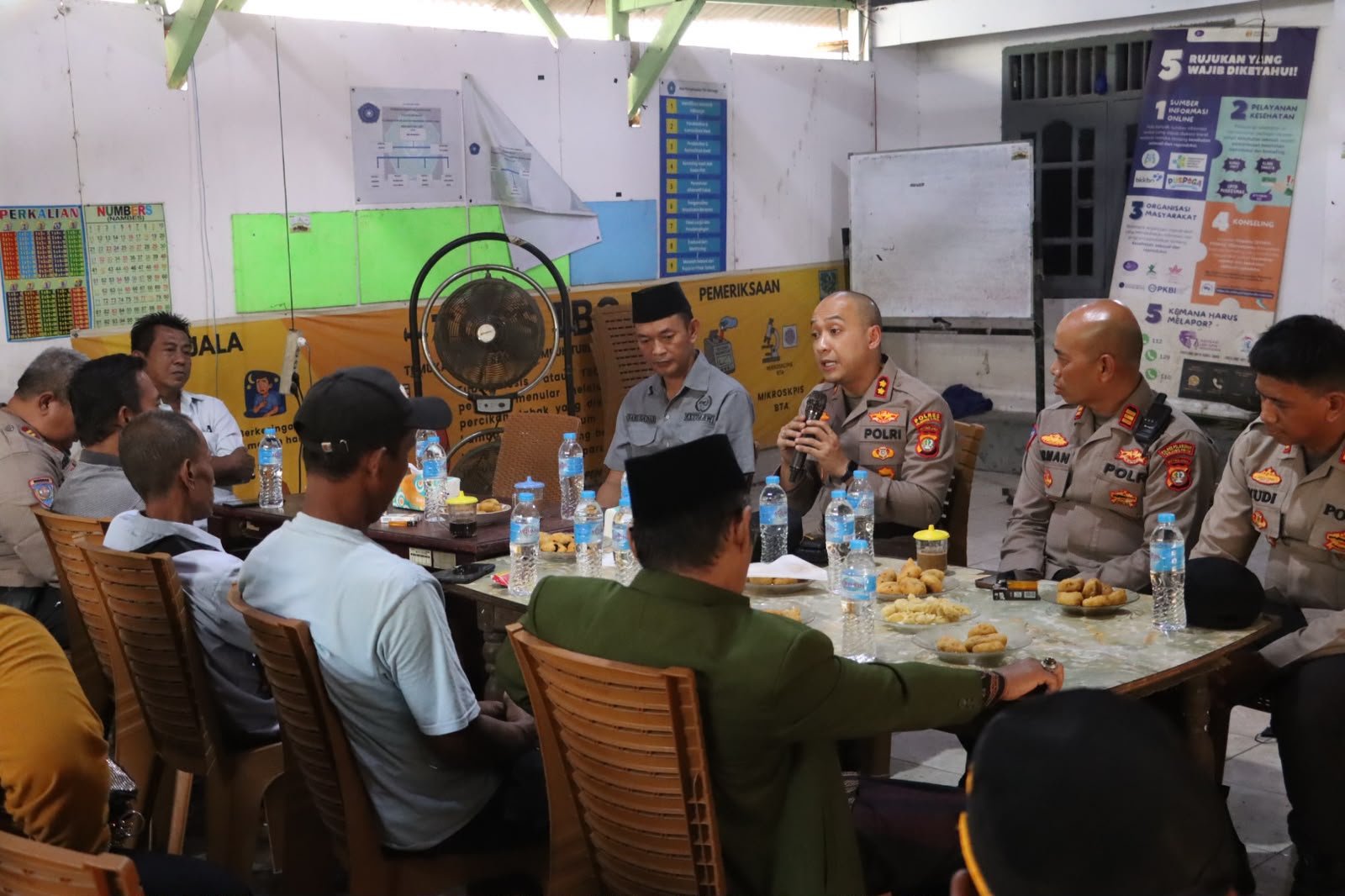 Kapolres Pelabuhan Tanjung Priok Turun Langsung ke Muara Angke, Serap Aspirasi Warga Lewat Jaga Jakarta On The Spot