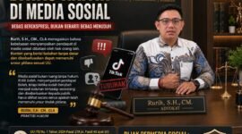 ILUSTRASI - Praktisi Hukum, Rurih mengingatkan Selebgram dan Konten Kreator agar bijak dalam batas tipis antara Kritik dan Tuduhan di Media Sosial. (Foto: Suara Realitas).