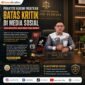 ILUSTRASI - Praktisi Hukum, Rurih mengingatkan Selebgram dan Konten Kreator agar bijak dalam batas tipis antara Kritik dan Tuduhan di Media Sosial. (Foto: Suara Realitas).