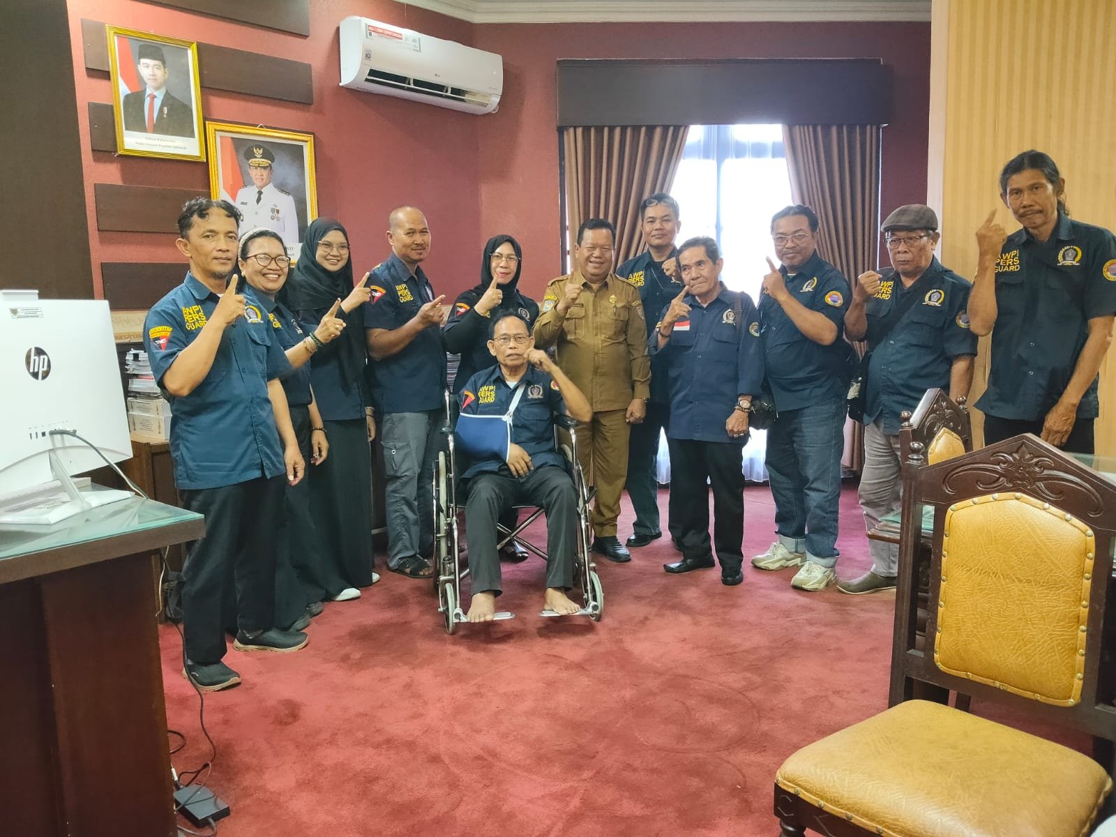 Kongres Nasional II AWPI 2026 di Kalteng, DPD AWPI Audiensi dengan Sekwan DPRD Provinsi