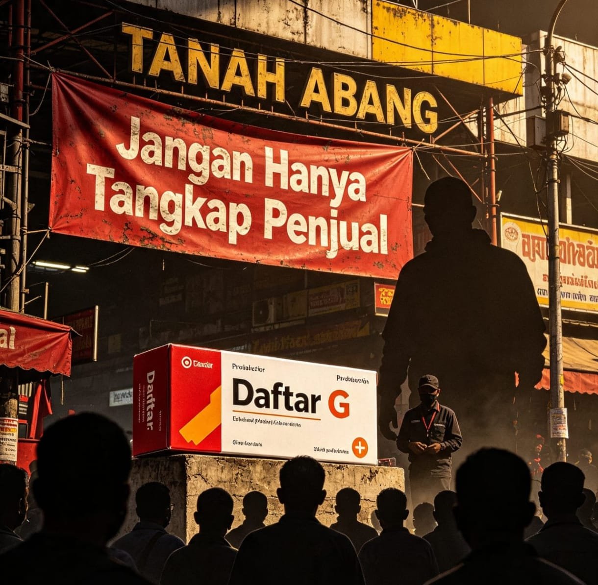 Dugaan Peredaran Obat Keras di Tanah Abang, Publik Menanti Pemasok