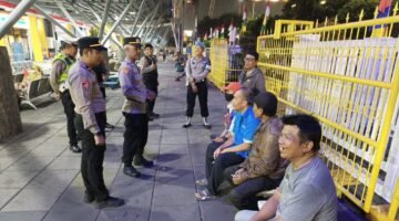 JJOS Patroli Cipta Kondisi Polres Pelabuhan Tanjung Priok, Polisi Pastikan Situasi Kamtibmas di Kawasan Pelabuhan Tetap Aman dan Kondusif