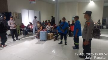 JJOS Pelayanan & Pengamanan Embarkasi KM Bukit Raya Tujuan Kijang Berlangsung Aman dan Lancar, 228 Penumpang Terlayani