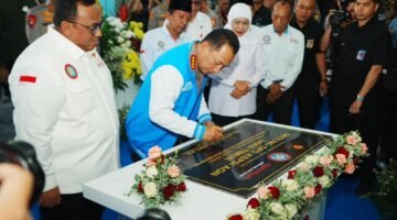 Kapolri Resmikan Gedung KSPSI AGN Jatim