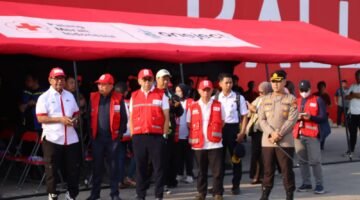 JJOS Pelayanan Dan Pengamanan Bantuan Kemanusiaan PMI ke NTT melalui Kapal Laut dari Tanjung Priok