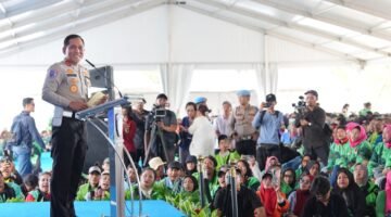 5.150 Pengemudi Ojol Ikuti Gebyar Keselamatan Lalu Lintas Korlantas Polri di Serpong