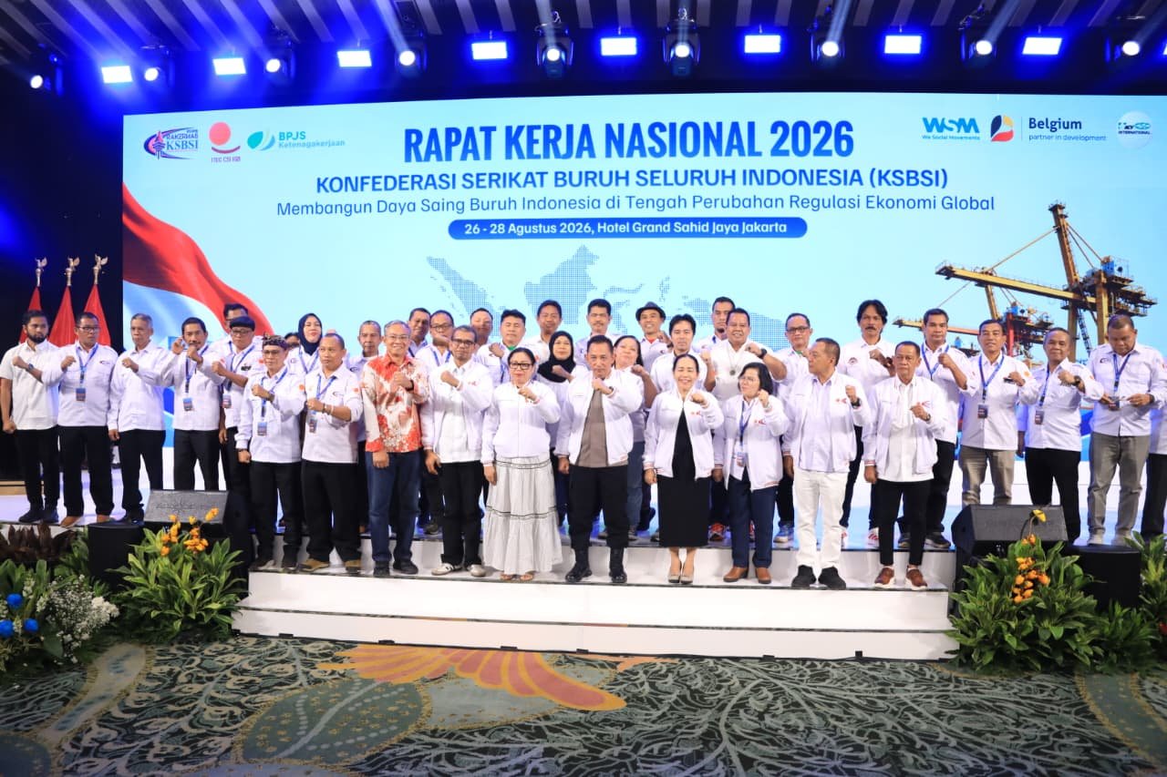 Perkuat Sinergi Polri dan Buruh, Listyo Sigit Diangkat Sebagai Anggota Kehormatan KSBSI