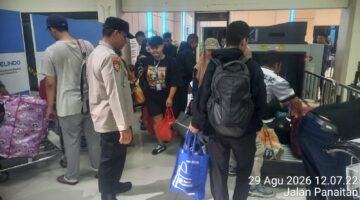 Polres Pelabuhan Tanjung Priok Perketat Pengamanan Embarkasi KM Tidar, 1.163 Penumpang Tujuan Surabaya