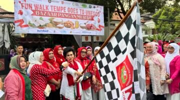 Lebih dari 1.000 Peserta Ramaikan Fun Walk KOWANI, Gaungkan Tempe Indonesia Menuju UNESCO