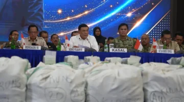 Pimpin Pemusnahan 1,3 Ton Ketamin, Menko Polkam Tegaskan Indonesia Bukan Tempat Transit dan Jalur Peredaran Narkoba
