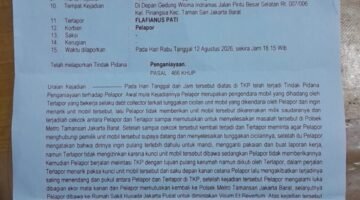 Kapolsek Tamansari Diminta Usut Tuntas Dugaan Penganiayaan oleh Oknum Debt Collector