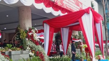 Khidmat, Pemkot Jakarta Utara Gelar Upacara HUT ke-81 Kemerdekaan RI