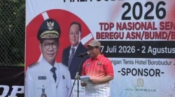 Gubernur Buka Turnamen Tenis Piala Gubernur DKI Jakarta 2026