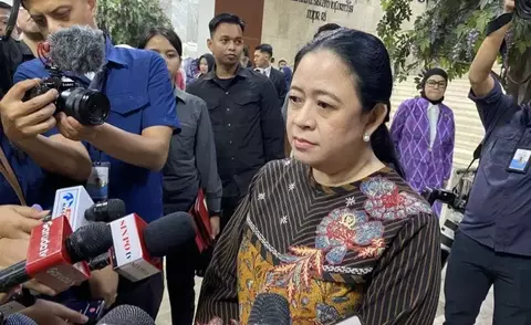 Foto: Ketua DPR Puan Maharani. (Antara/Fath Putra Mulya)