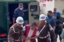Foto: Mantan Jampidsus Febrie Adriansyah dibawa ke kantor Kejaksaan Agung (Kejagung), Jakarta, (Beritasatu). 