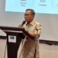 POTRET - Bupati Halmahera Tengah, Dr. Ir. Ikram M. Sangadji, M.Si saat menyampaikan kesiapan untuk mendukung investasi strategis dalam pengembangan kawasan lumbung pangan terpadu di Maluku Utara. (Foto: Ekslusif Suara Realitas/Za).
