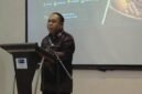 POTRET - Ketua Tim Pangan Strategis Food Estate Nasional, Fendy Abdullah Hairin mendorong kemandirian pangan terpadu di Maluku Utara. (Foto: Ekslusif Suara Realitas/Za).