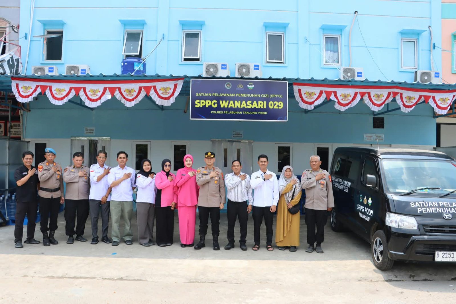 Kapolres Priok Turun Langsung Cek SPPG, Pastikan Food Safety dan Standar Operasional