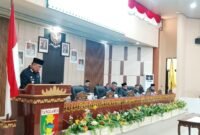 POTRET - DPRD Tanggamus menyetujui KUPA-PPAS Perubahan 2026. Anggarannya mencapai Rp1,74 Triliun. (Foto: Suara Realitas/Khotman Jauhari).