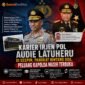 ILUSTRASI - naik pangkat menjadi Irjen, Audie Latuheru masih berpeluang kembali menduduki kursi Kapolda. (Foto: Suara Realitas).