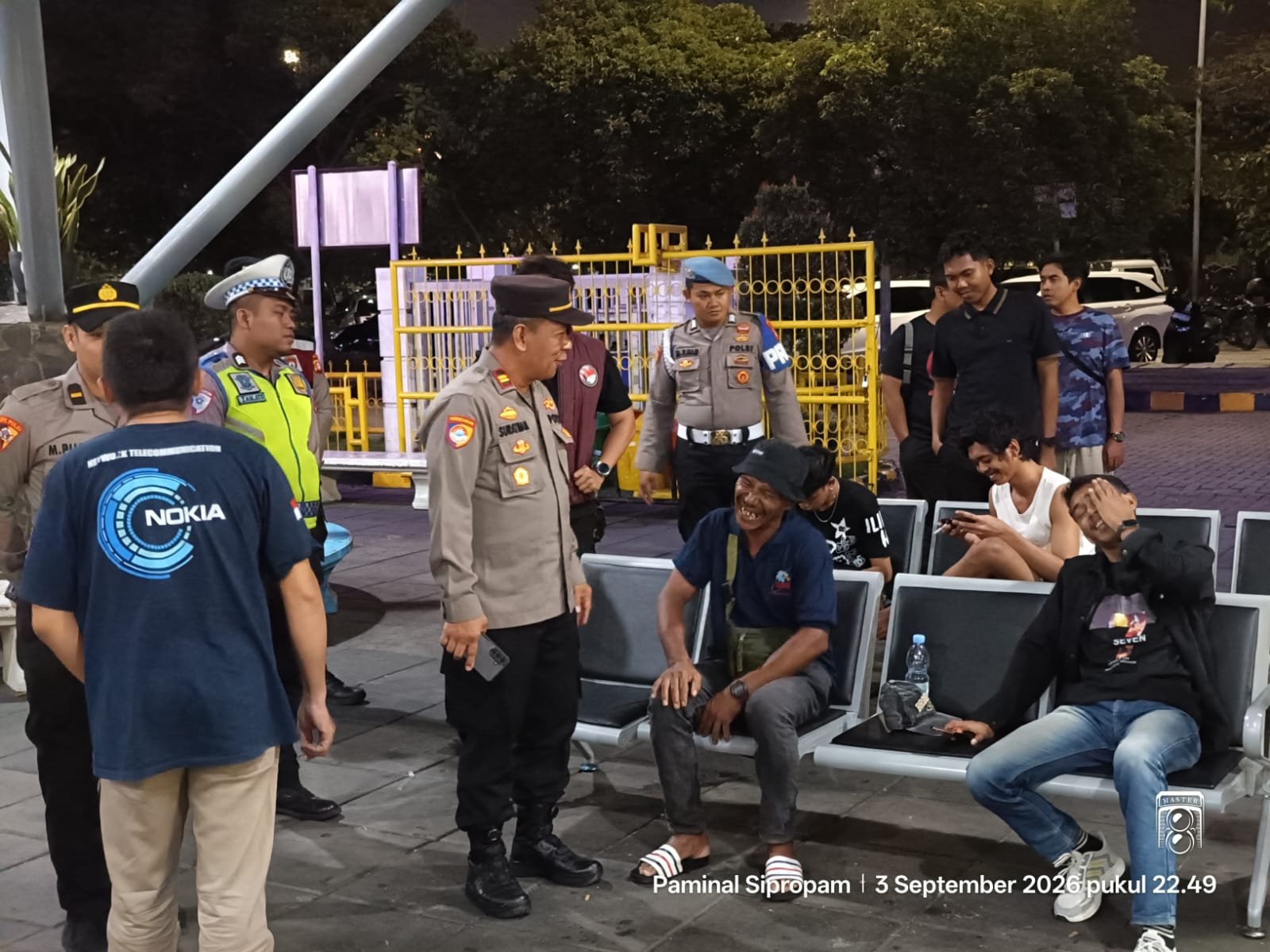 Patroli Skala Besar Gabungan TNI-Polri dan Stakeholder, Polres Pelabuhan Tanjung Priok Perkuat Antisipasi Gangguan Kamtibmas