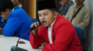 POTRET - DPC GMNI Bengkalis meminta Bupati evaluasi TAPD pasca menunda bayar selama 3 tahun berturut-turut. (Foto: Istimewa).