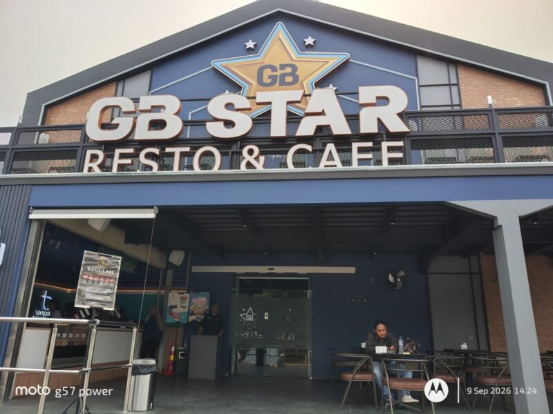 GB Star Resto & Cafe, The Flavor Bliss Suvarna Sutera, Kavling Lot A2, Suka Harja, Kec. Sindang Jaya, Kabupaten Tangerang. 