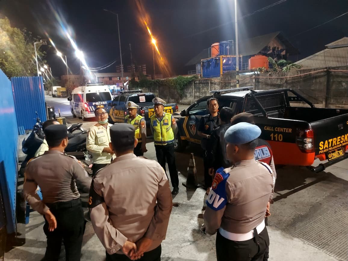 Patroli Cipta Kondisi Polres Pelabuhan Tanjung Priok, Antisipasi Gangguan Kamtibmas di Kawasan Pelabuhan