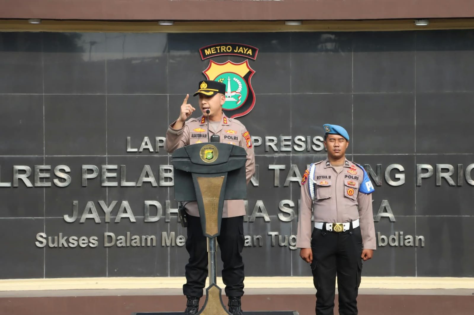 Jelang Persija vs Persib, 228 Personel Polres Pelabuhan Tanjung Priok, Gelar Apel Siaga dan Perkuat Pengamanan 