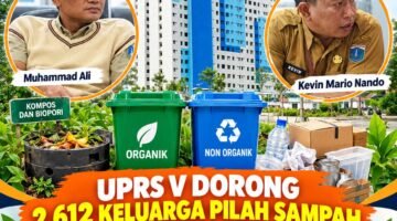 2.612 Keluarga Rusun Didorong Pilah Sampah dari Hunian, UPRS V Tekan Penumpukan dan Residu