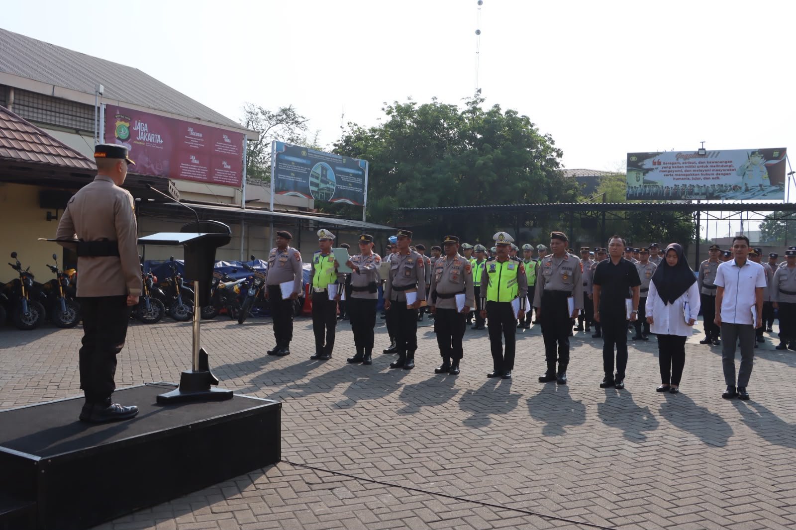 Kapolres Tanjung Priok, Tekankan Pengamanan Kedatangan Kapal ITS Garibaldi dan Doulos Hope