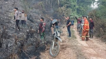 Polda Jambi Tangani Karhutla Seluas 5 Hektare di Areal PT Jebus Maju Merangin