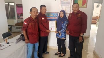 DPD GPN Resmi Daftar di Kesbangpol Tanggamus