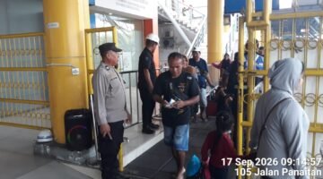 Pengamanan Embarkasi KM Labobar Tujuan Surabaya Berjalan Aman dan Lancar, 1.414 Penumpang Terlayani