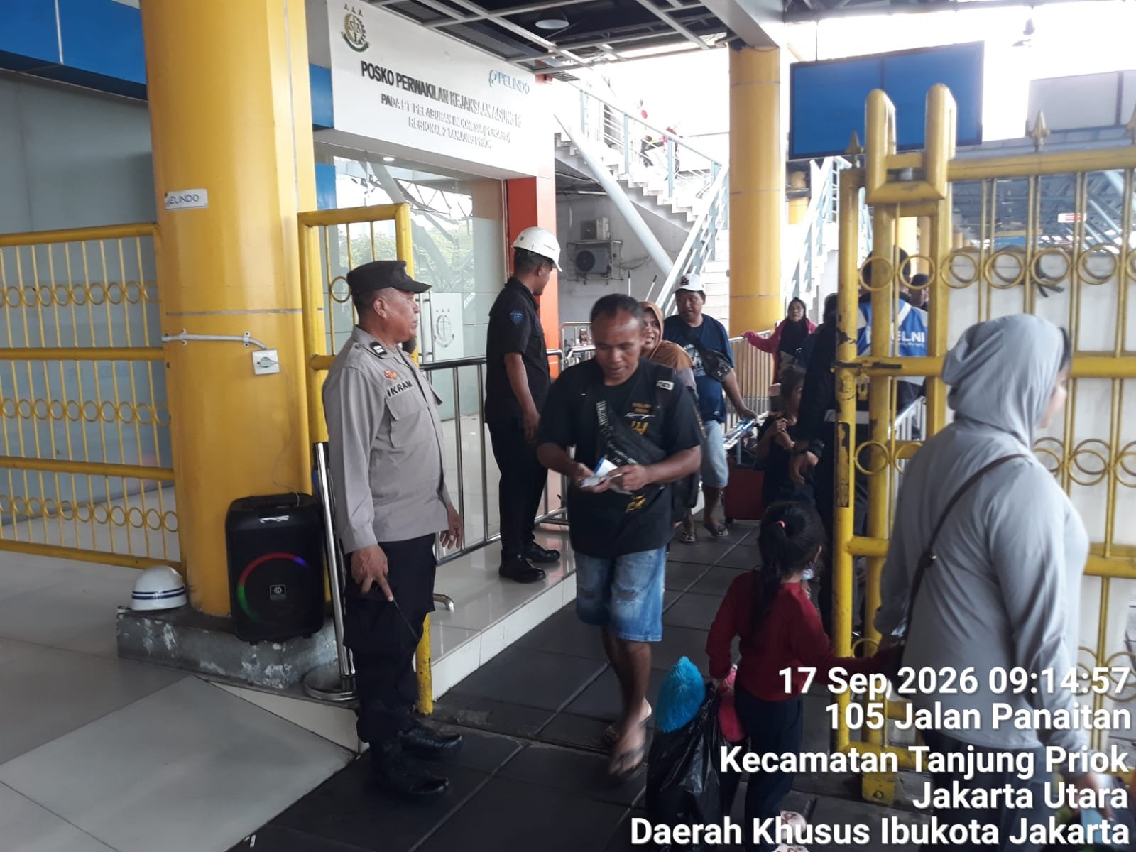 Pengamanan Embarkasi KM Labobar Tujuan Surabaya Berjalan Aman dan Lancar, 1.414 Penumpang Terlayani