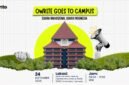 ILUSTRASI - Owrite Goes to Campus di Universitas Indonesia, Sayid Iskandarsyah membuka ruang bagi Talenta Muda Jurnalistik. (Foto: Dok.Owrite.id/Ist).