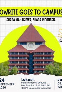 Sayid Iskandarsyah Dorong Talenta Muda Lewat Owrite Goes to Campus di Universitas Indonesia
