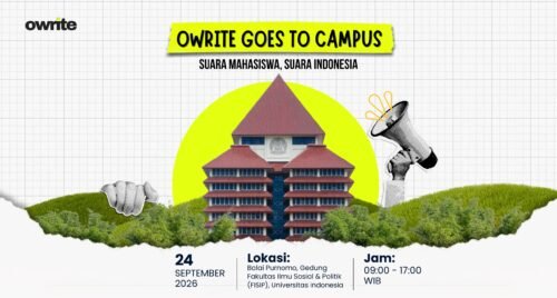 Sayid Iskandarsyah Dorong Talenta Muda Lewat Owrite Goes to Campus di Universitas Indonesia