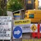 POTRET - PAM Jaya sedang membangun Jaringan Perpipaan SPAM di sepanjang Jalan Malaka - Rorotan, Jakarta Utara. (Foto: Istimewa).