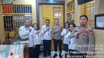 Binrohtal bagi Tahanan, Polres Pelabuhan Tanjung Priok Perkuat Pembinaan Mental dan Kerohanian