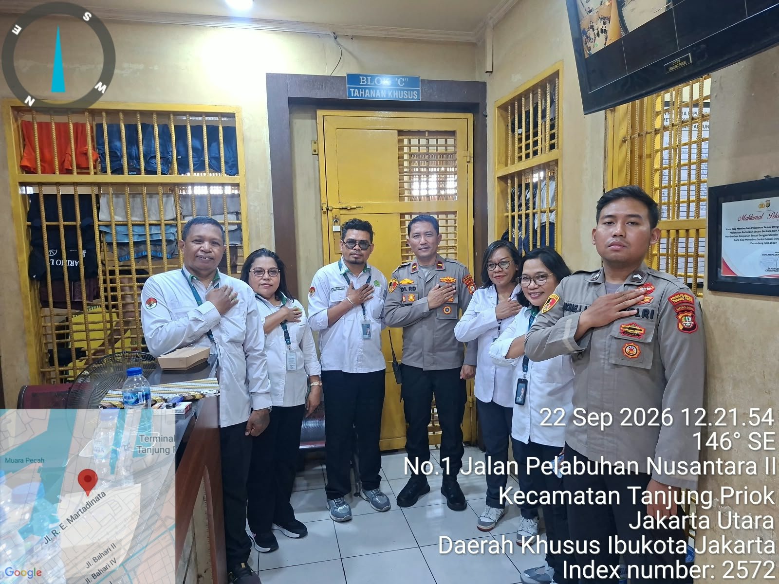 Binrohtal bagi Tahanan, Polres Pelabuhan Tanjung Priok Perkuat Pembinaan Mental dan Kerohanian