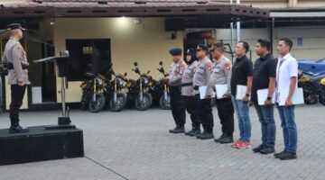 Apel Siaga, Polres Pelabuhan Tanjung Priok Kerahkan 92 Personel untuk Jaga Kamtibmas