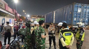 Patroli Cipta Kondisi Skala Besar TNI-Polri, Sasar Sejumlah Objek Vital di Pelabuhan Tanjung Priok