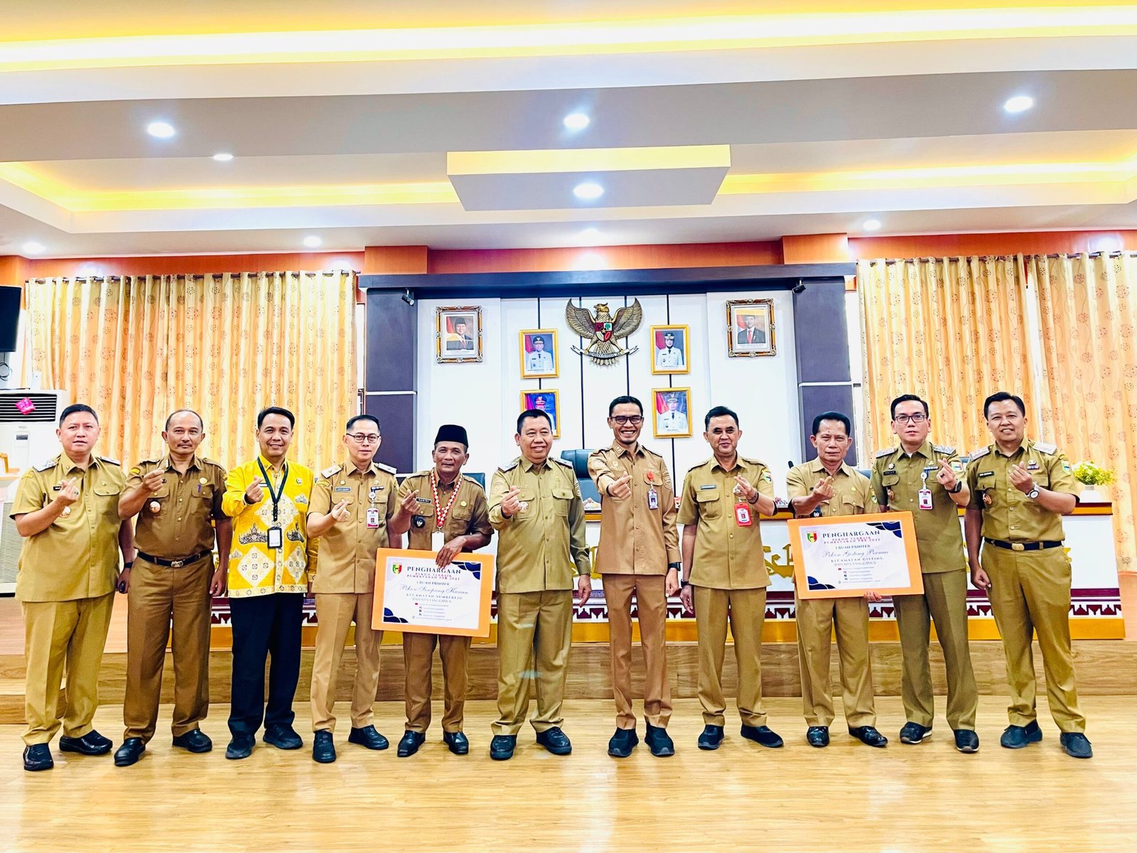 Pekon Gisting Permai Gisting Dan Pekon Simpang Kanan Sumberejo Raih Penghargaan PBB Kabupaten Tanggamus
