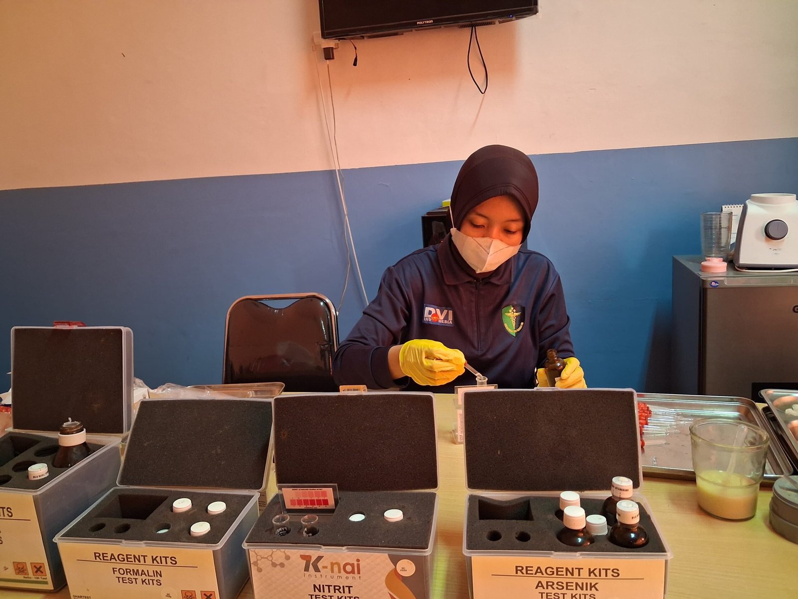 Food Safety MBG Polri di SPPG Rawa Badak Utara Dinyatakan Layak Konsumsi