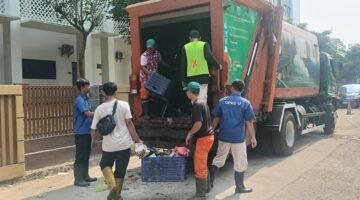 Sampah Menumpuk di Rusun Pesakih,Warga Keluhkan Lambannya Pengangkutan